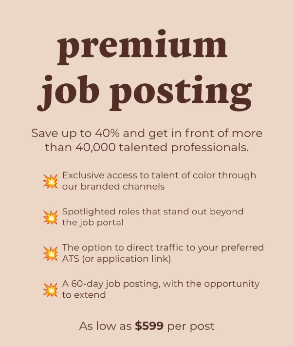 Premium Job Posting